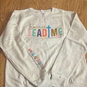 Love in White 'Spirit Lead Me' Kids Sweatshirt